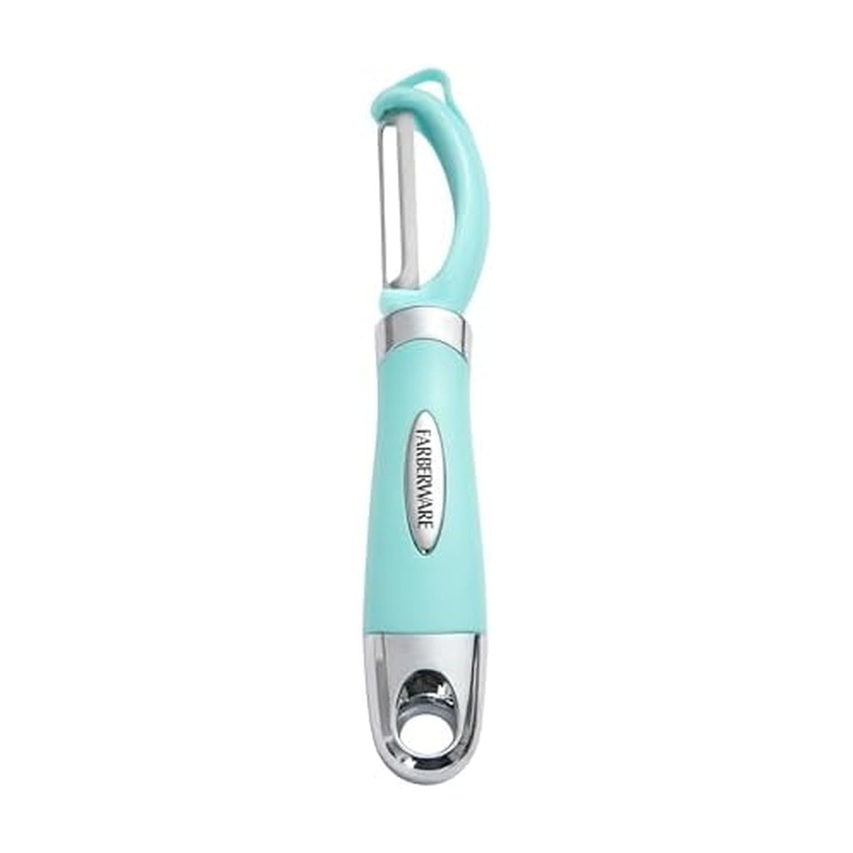 Farberware Euro Vegetable Peeler with Swivel Blade Aqua Sky