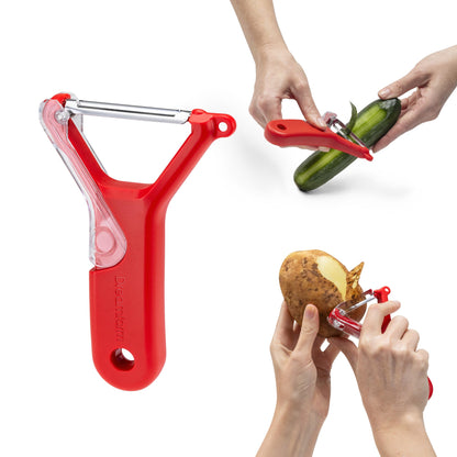 Dreamfarm Sharple Self-Sharpening Vegetable Peeler - Kermit Green