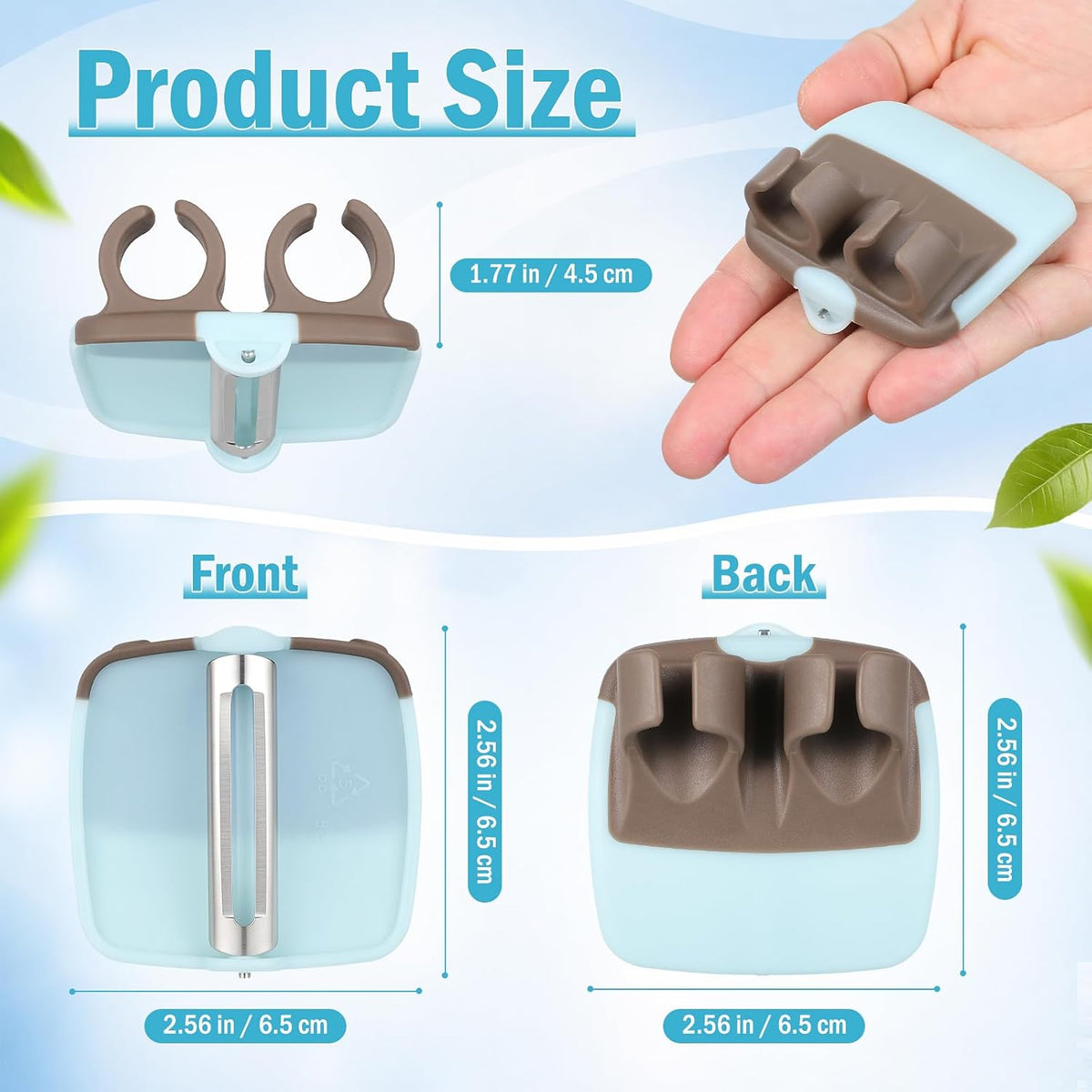 Kichvoe 4Pcs Potato Peelers Finger Vegetable Peeler for Kitchen