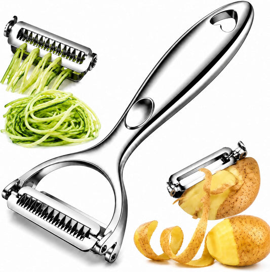 Vegetable Peelers for Kitchen, Ultra Sharp Julienne Peeler